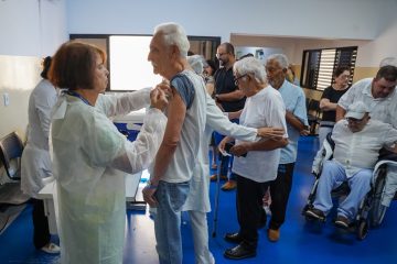 Abertura oficial do Dia D da Campanha de Vacinação contra a Influenza 2026 foi na UPA Jardim América, em Goiânia (Foto: SES)