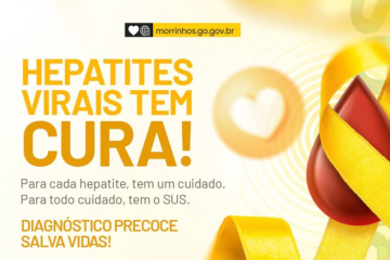 Prefeitura de Morrinhos reforça a importância da vacinação e da prevenção contra as hepatites virais